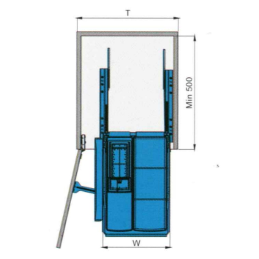 306071 Pull-Out Basket_(Chrome)
