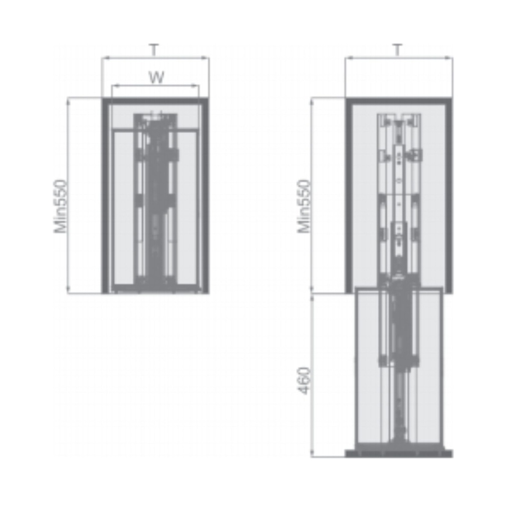 201185 - Tall Cabinet Pull Out Unit