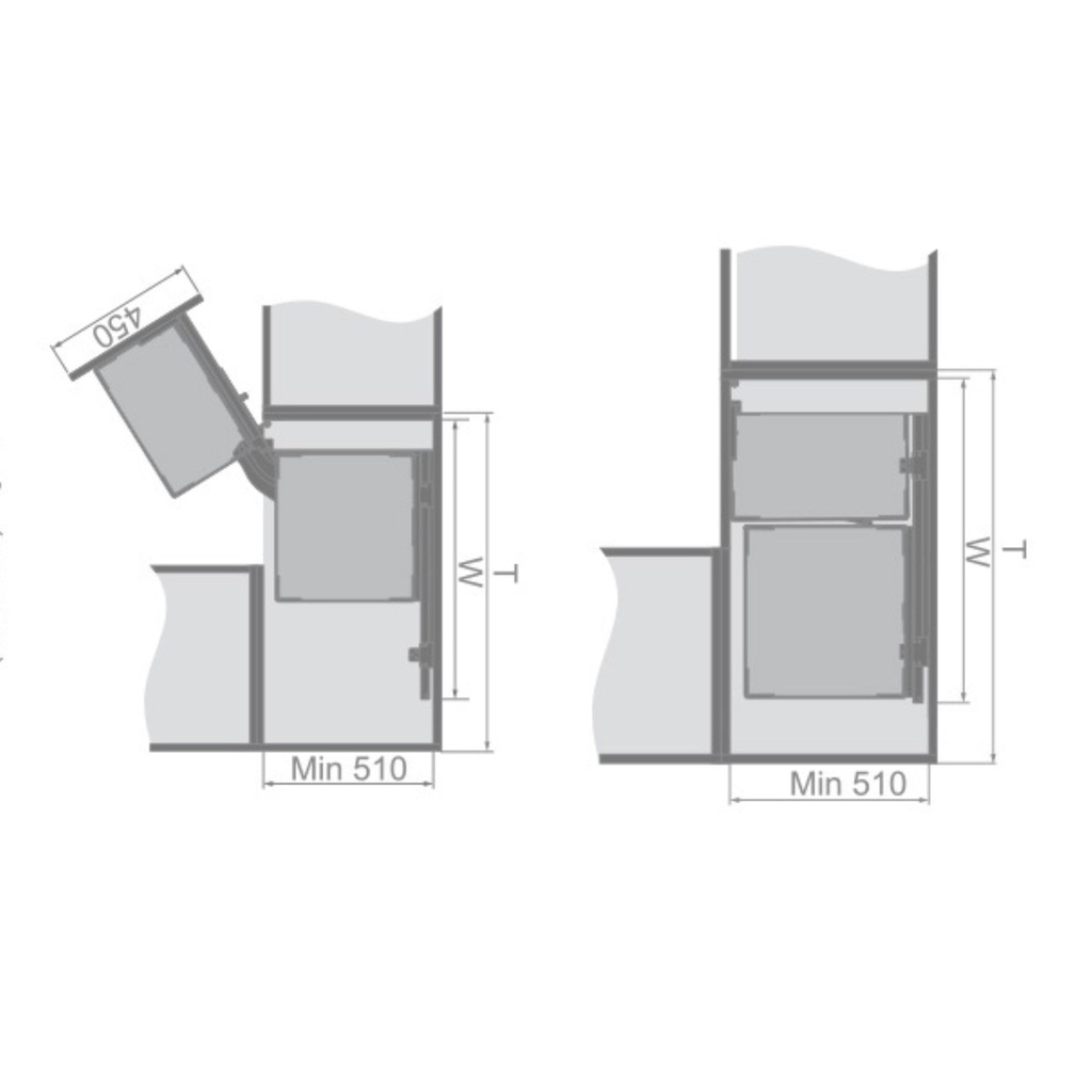 101055 - Soft Close Magic Corner - Shearer Style