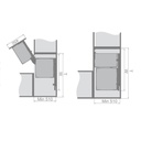 101055 - Soft Close Magic Corner - Shearer Style