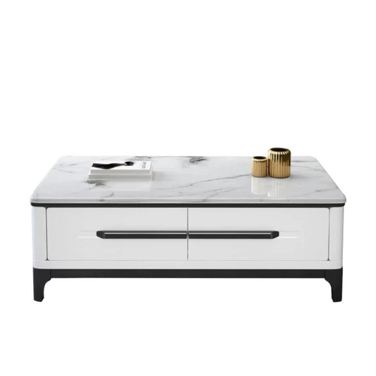 1020 - Marble Top Coffee Table 