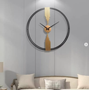 20210802_(Black & Gold) - Panel Clock-60 Wall Clock