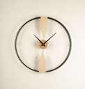 20210802_(Black & Gold) - Panel Clock-60 Wall Clock