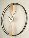 20210802_(Black & Gold) - Panel Clock-60 Wall Clock