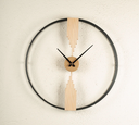 20210802_(Black & Gold) - Panel Clock-60 Wall Clock