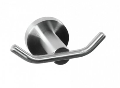 181P06_(Brush) Double Robe Hook