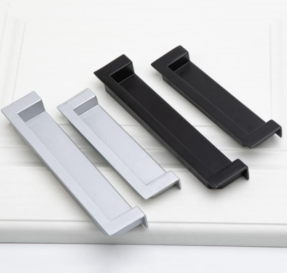 1832-128mm_(Black) Cabinet Handle