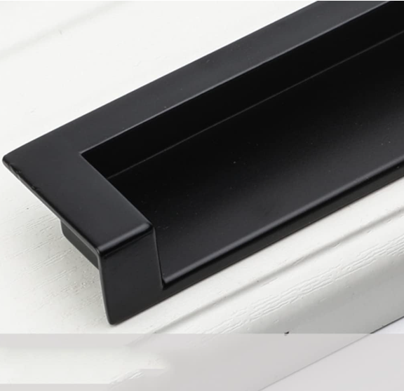 1832-128mm_(Black) Cabinet Handle