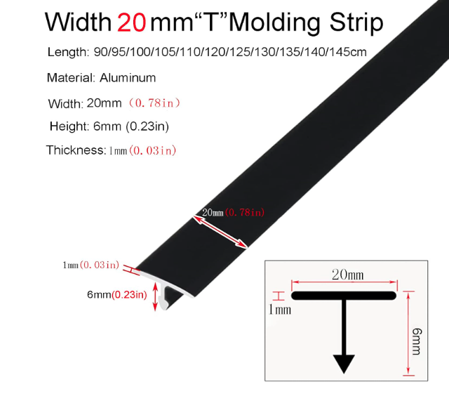  Aluminum Trim Profile_(Silver)