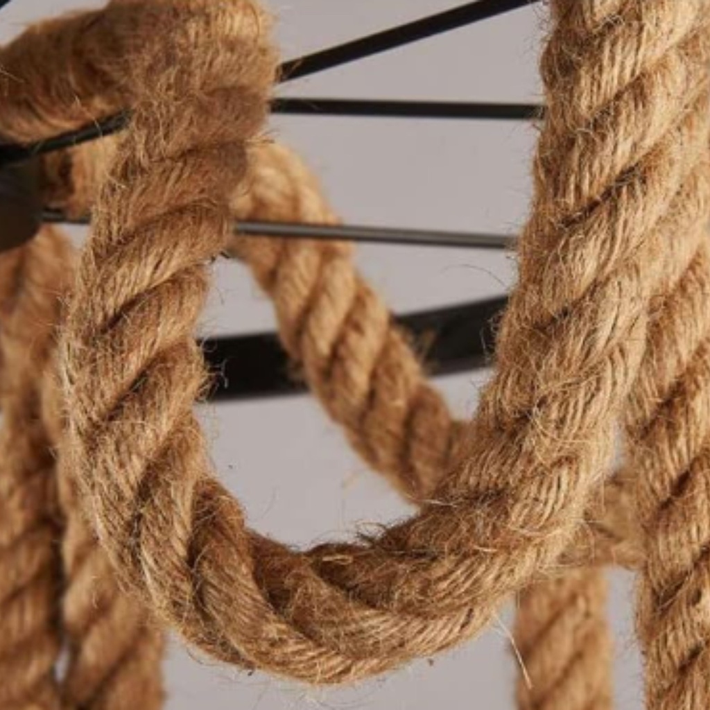 XL8031 - Vintage Hemp Rope Pendant Lamp