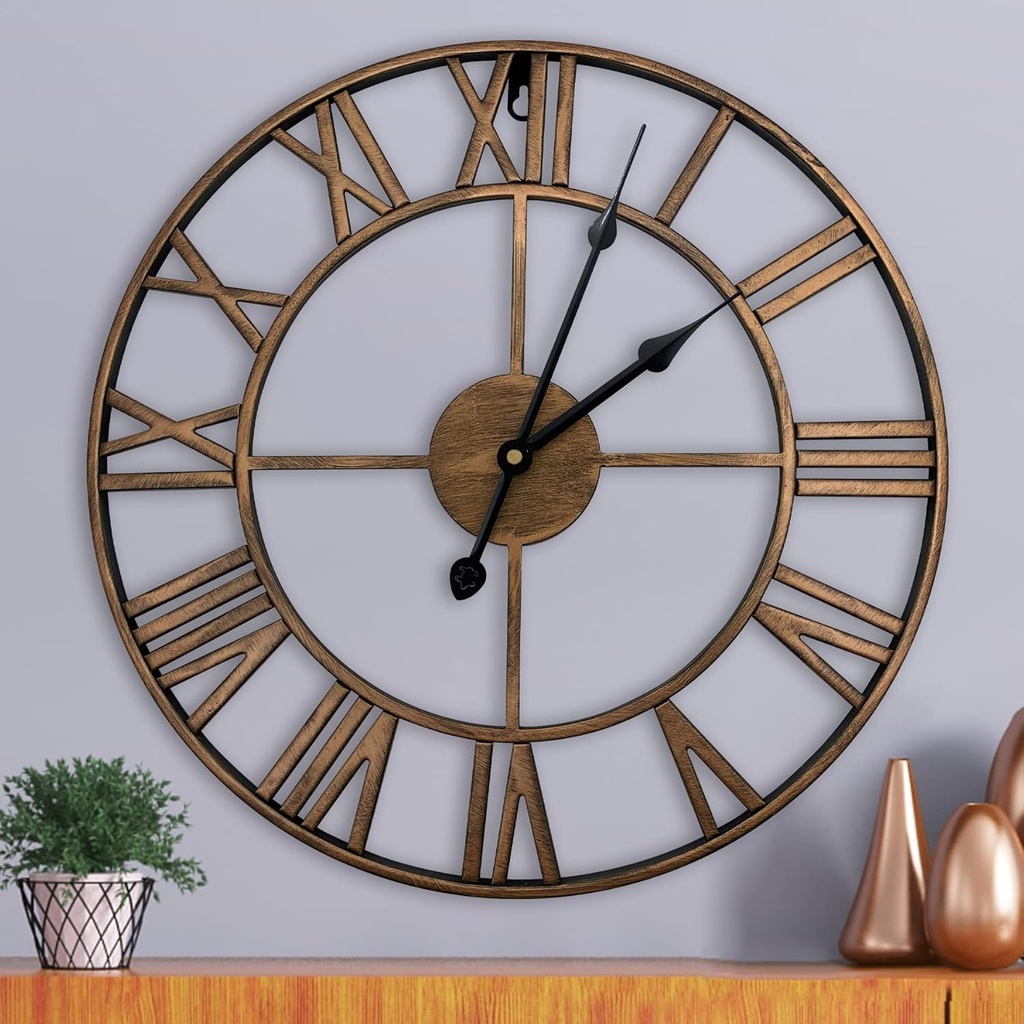 A93_(Gold)  40CM Wall Clock_(Gold)