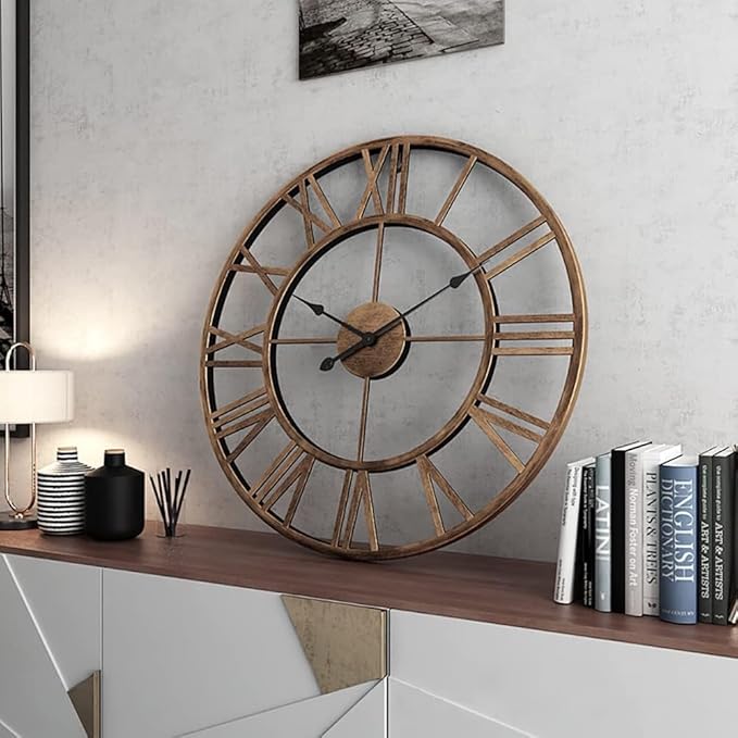 A95_(Gold)  60cm Wall Clock_(Gold)