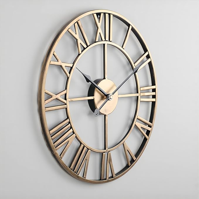 A95_(Gold)  60cm Wall Clock_(Gold)