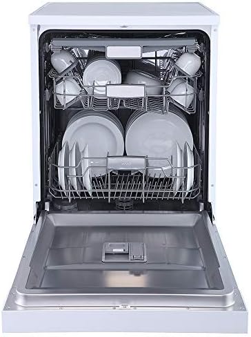 SHARP A+ 12Places Setting Free Standing Dishwasher, Grey - QW-MB612-SS3