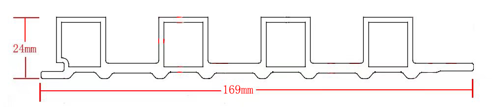 614-16924 WPC Wall Cladding Panel