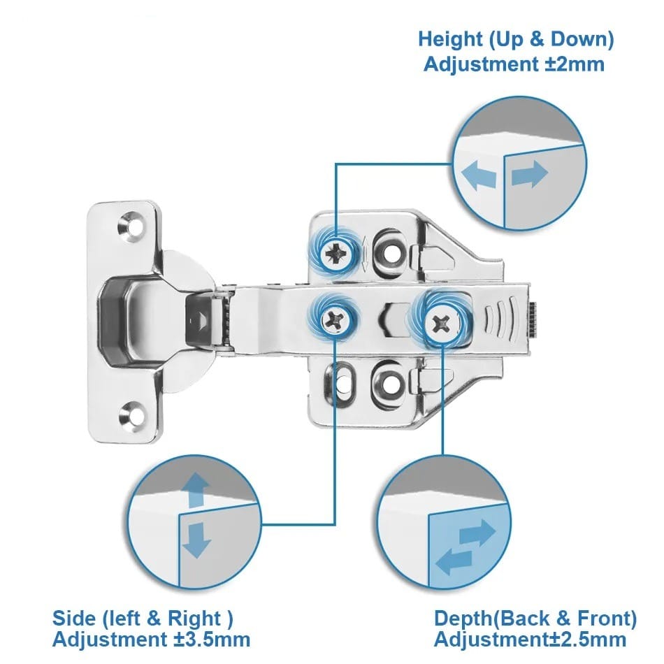 CH-293A-3D-F-(3/4) Hinge