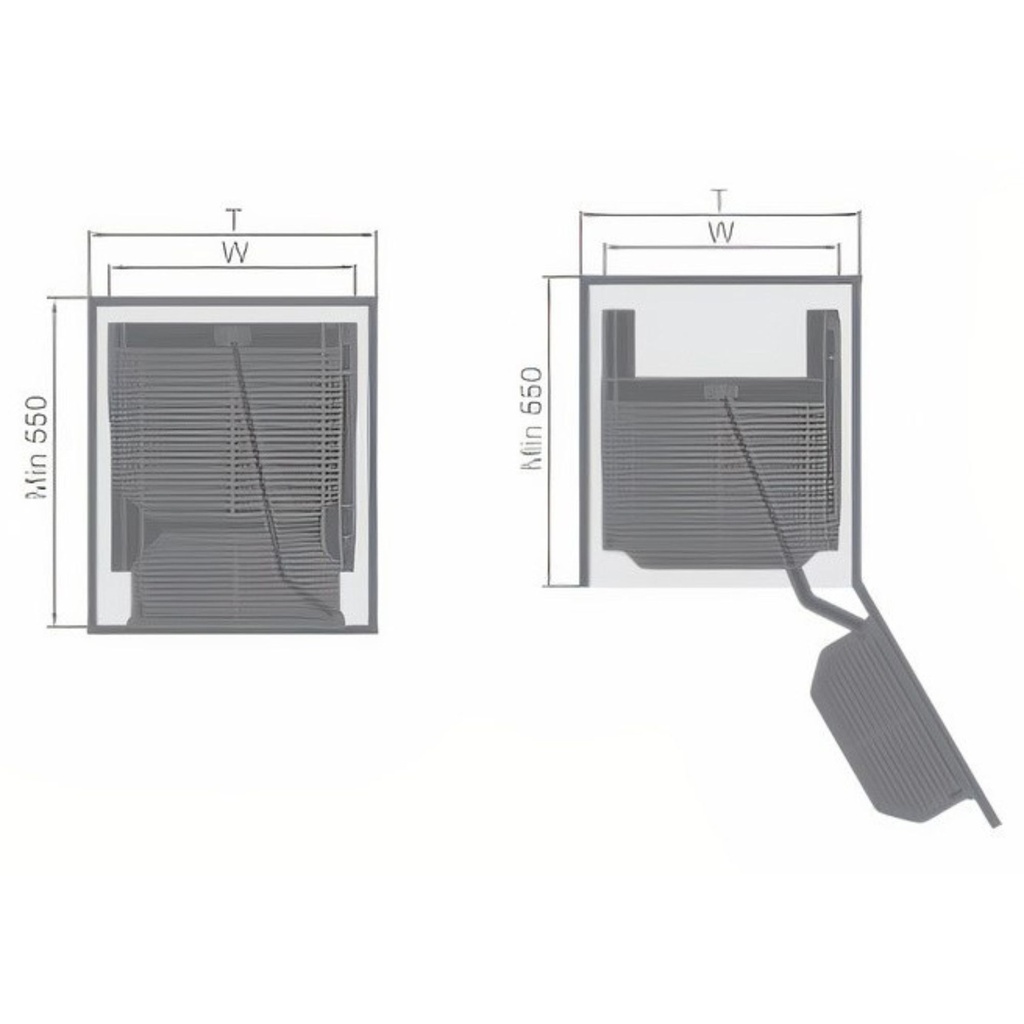 202002 - Swivel Pantry Basket