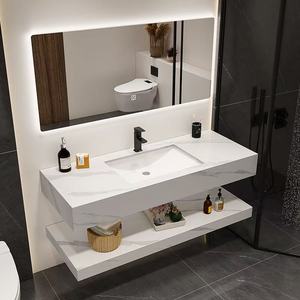 BG Dovetail Vein Sintered Stone Vanity