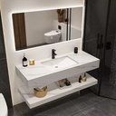 BG Dovetail Vein Sintered Stone Vanity