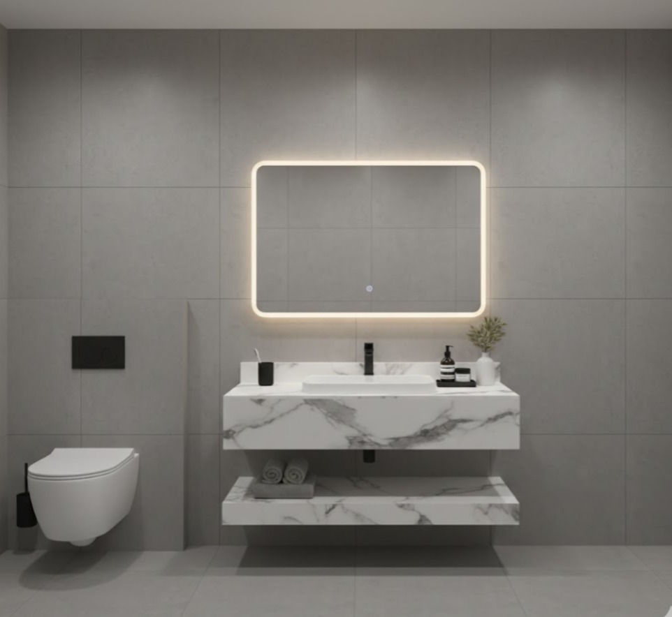 CA Borghini Vein Sintered Stone Vanity