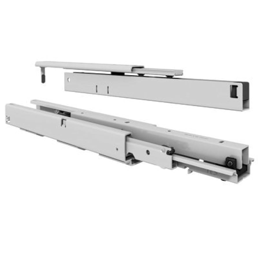 1500A White- DTC Drawer Rail 