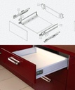 1500B - DTC Drawer Rail