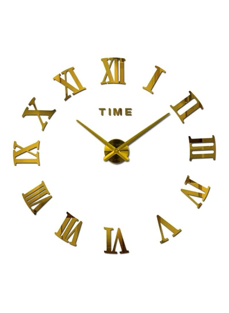12S007 - DIY Clock (Gold) DIY Roman Clock_(Gold)