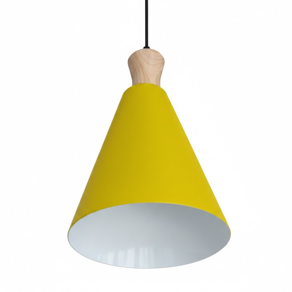 F4635 Yellow Pendant Lamp_(Yellow)
