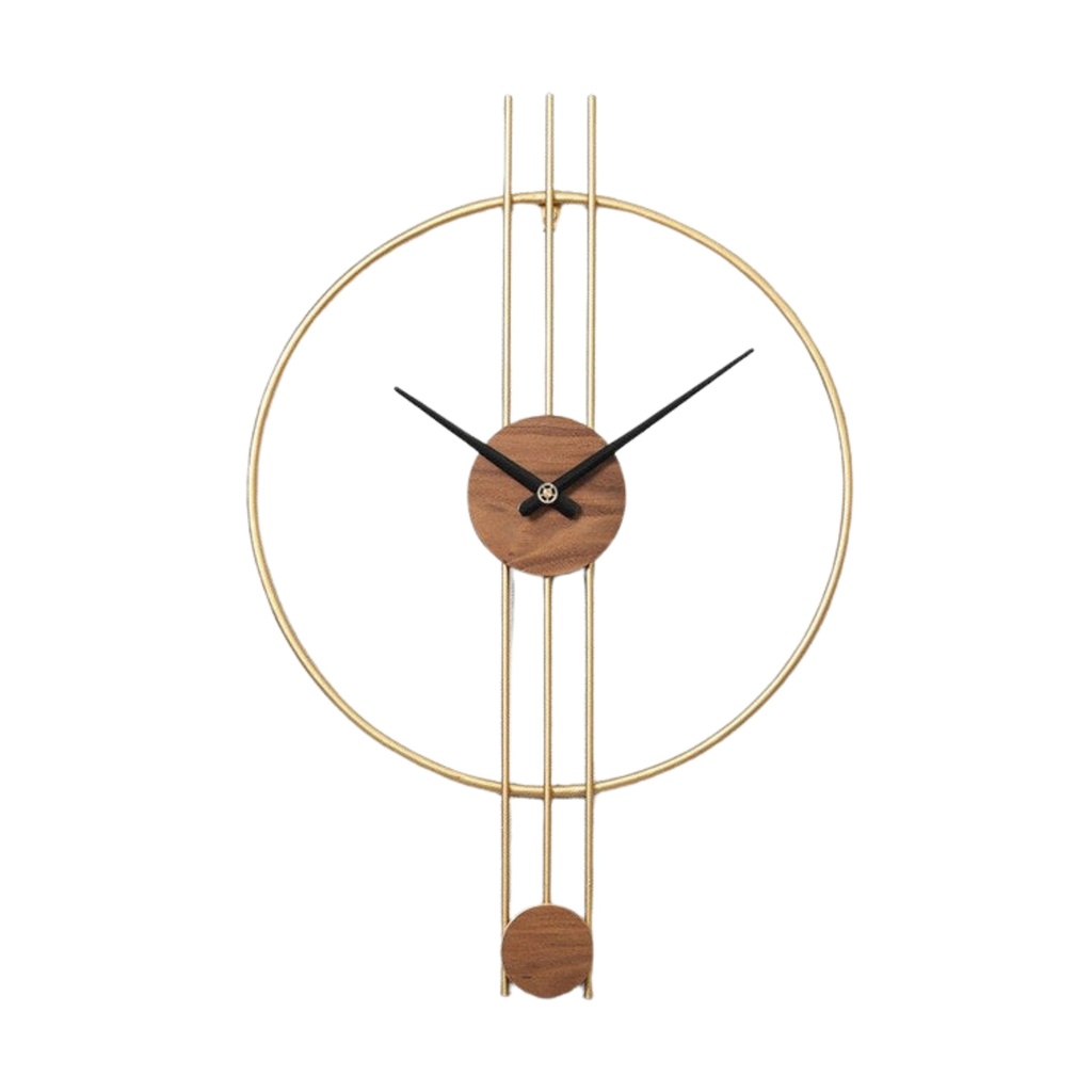 2021-120 - Minimalist Golden Urban Wall Clock