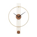 2021-120 - Minimalist Golden Urban Wall Clock