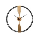20210802_(Black & Gold) - Panel Clock-60 Wall Clock