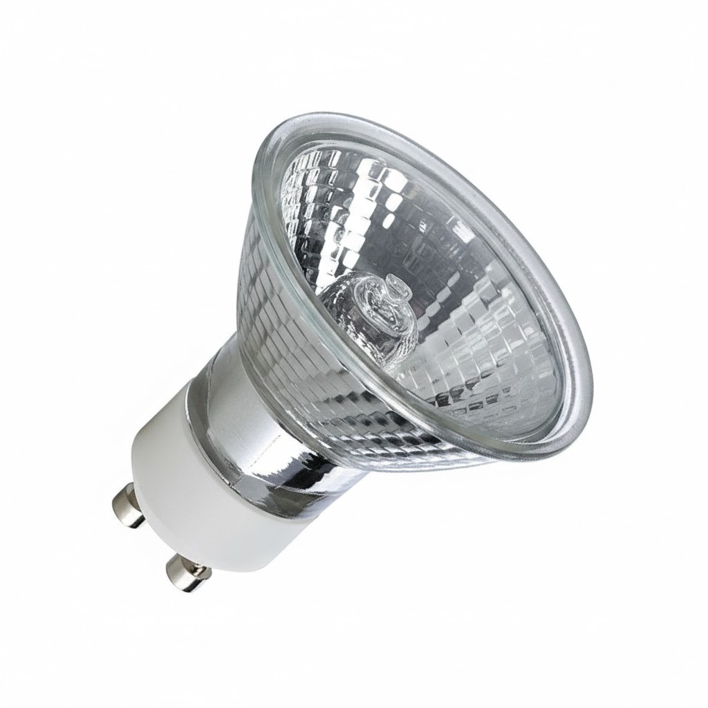 GU10-50W Yellow Halogen Halogen Bulb_(Yellow)