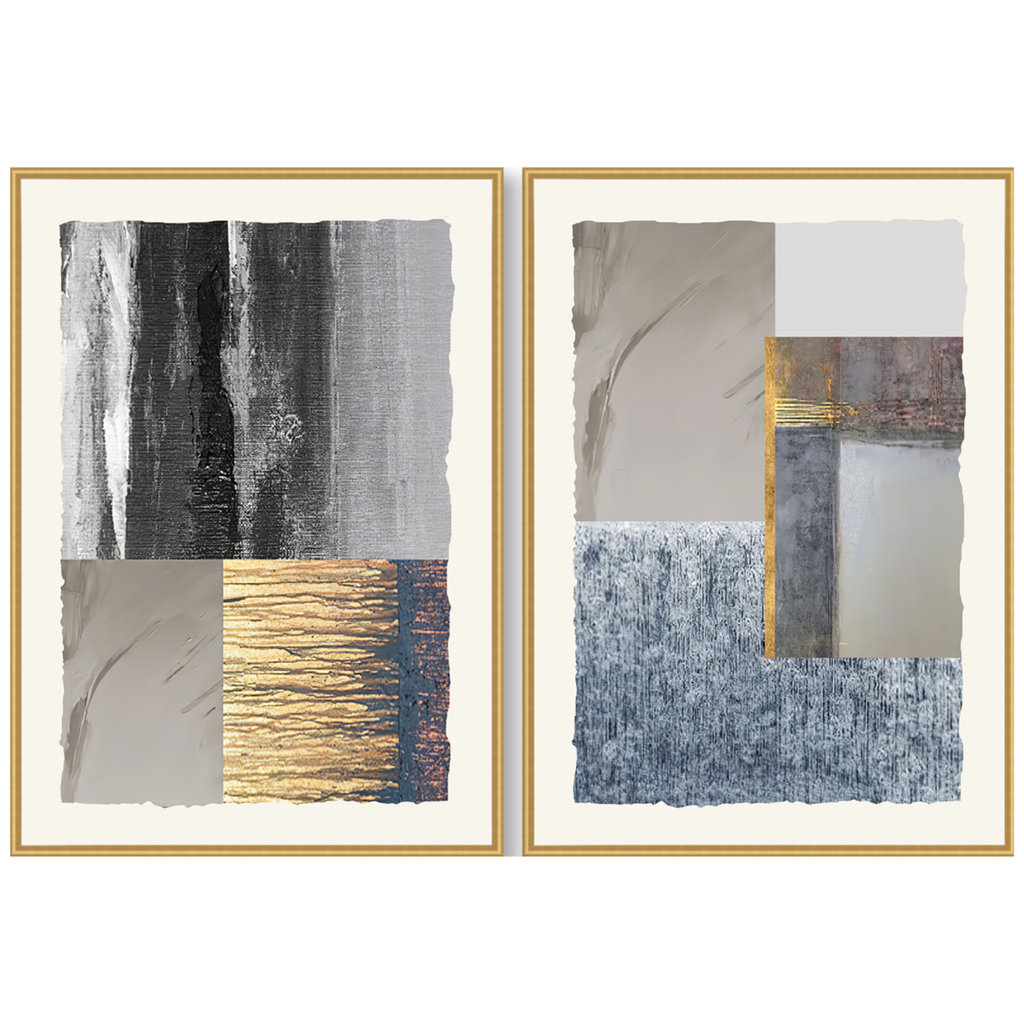 LH012 Set of 2(50*70) Glass Painting