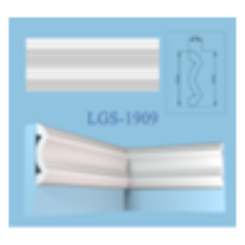 LGS-1909 XPS Cornice_(White)