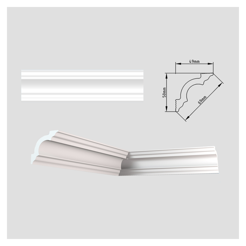 LGS-1919 XPS Cornice_(White)