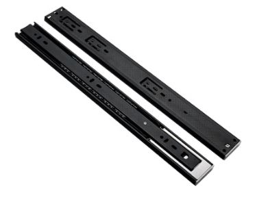 DY4501S BK(1.5)-400 Ball Bearing Rail_(Black)