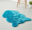 C08 - Blue Sheepskin 60x90cm_(Blue)