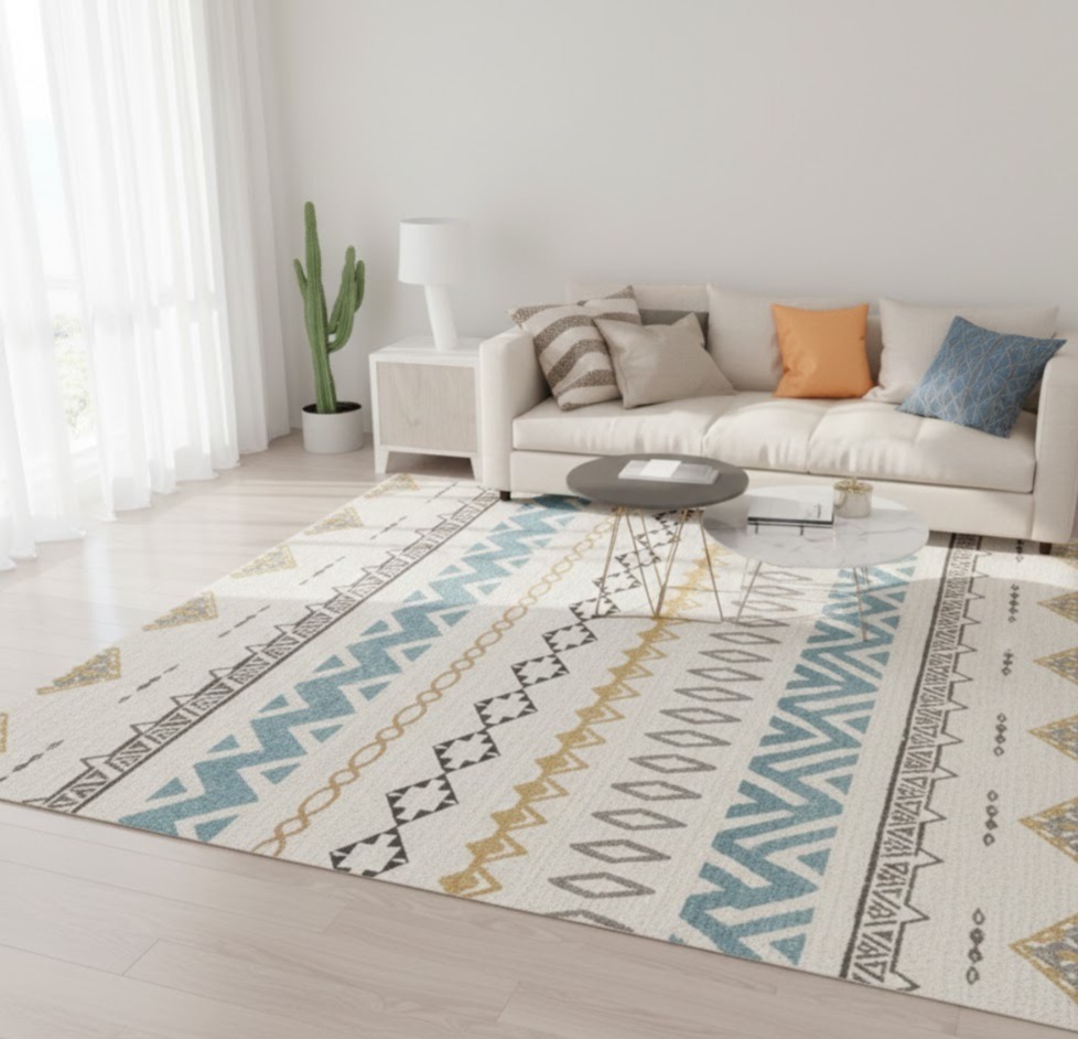 C41-2 - (1.6x2.3) Geometric Rug Carpet 1m60x2m31