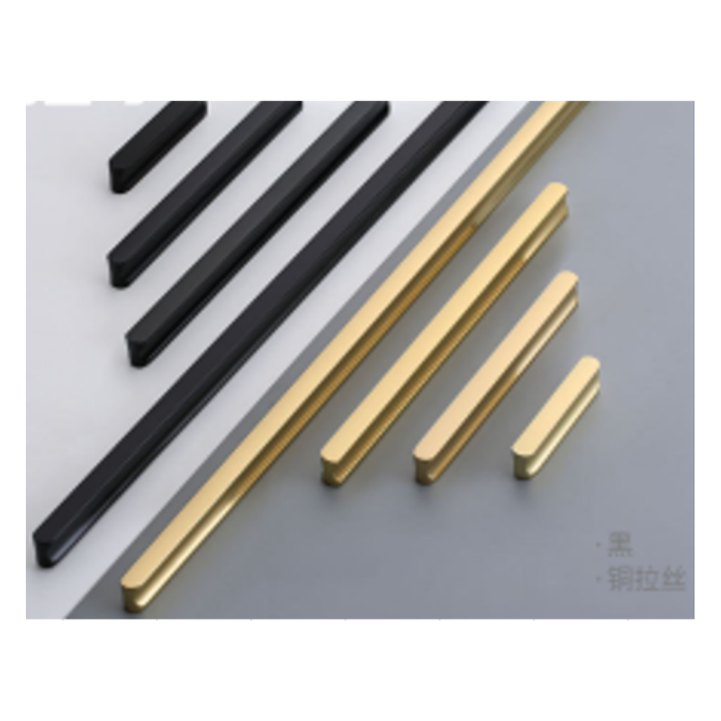 6826-256mm_(Black) Cabinet Handle