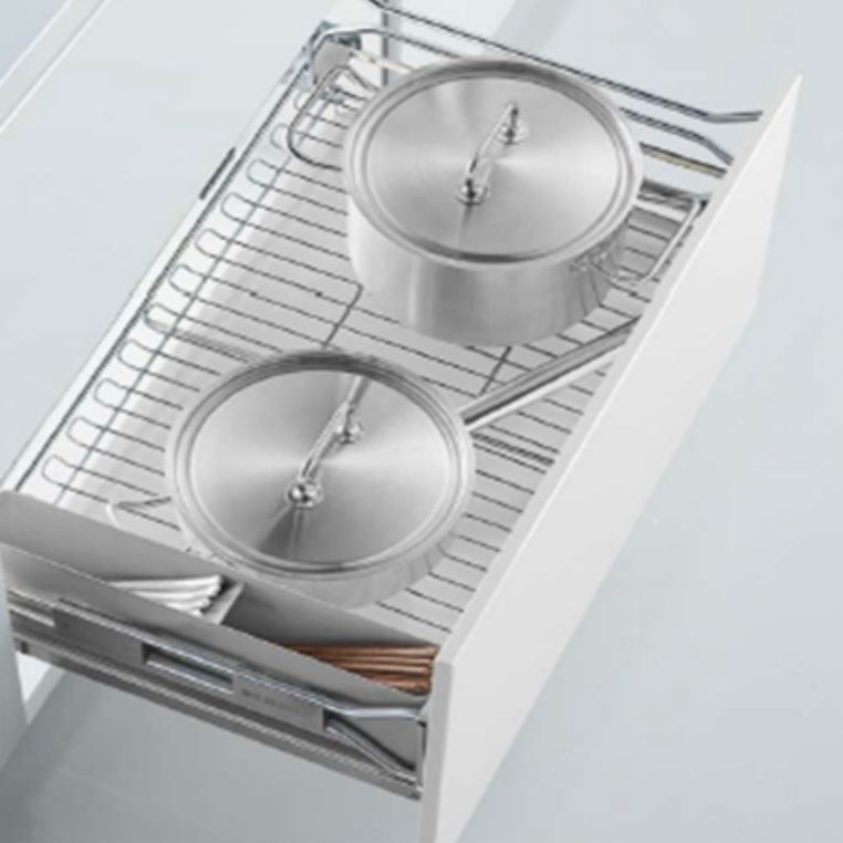 303333 Pull-Out Basket_(Chrome)