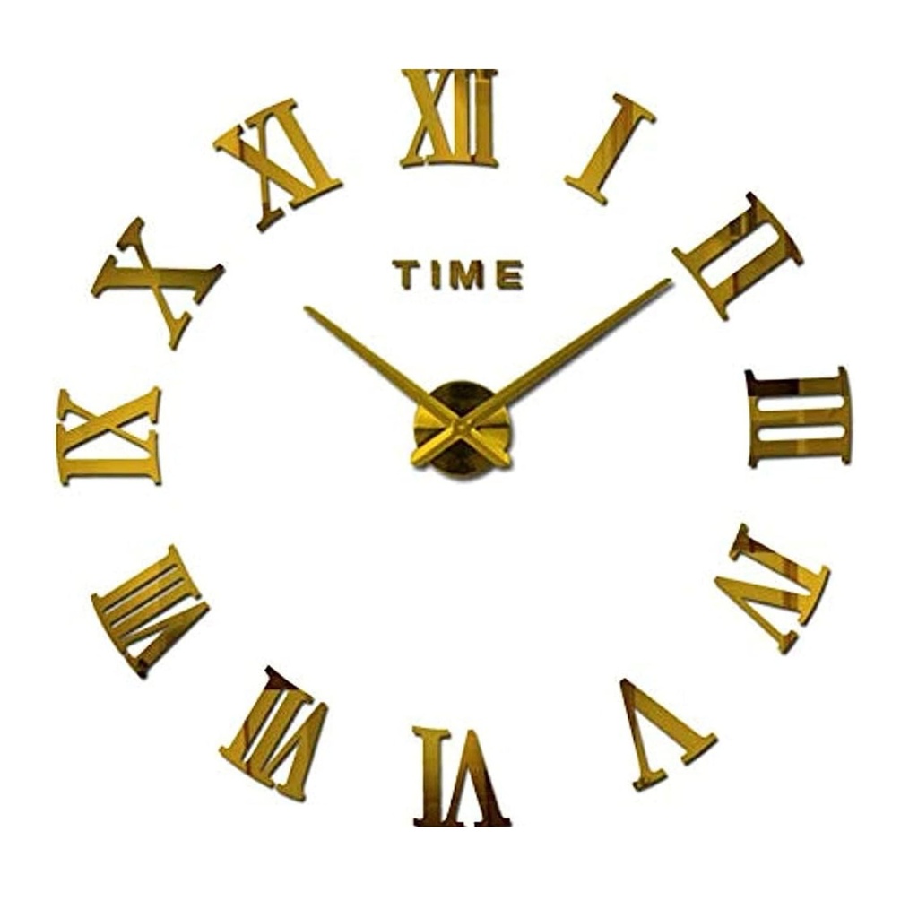 12S007 - DIY Clock (Gold) DIY Roman Clock_(Gold)
