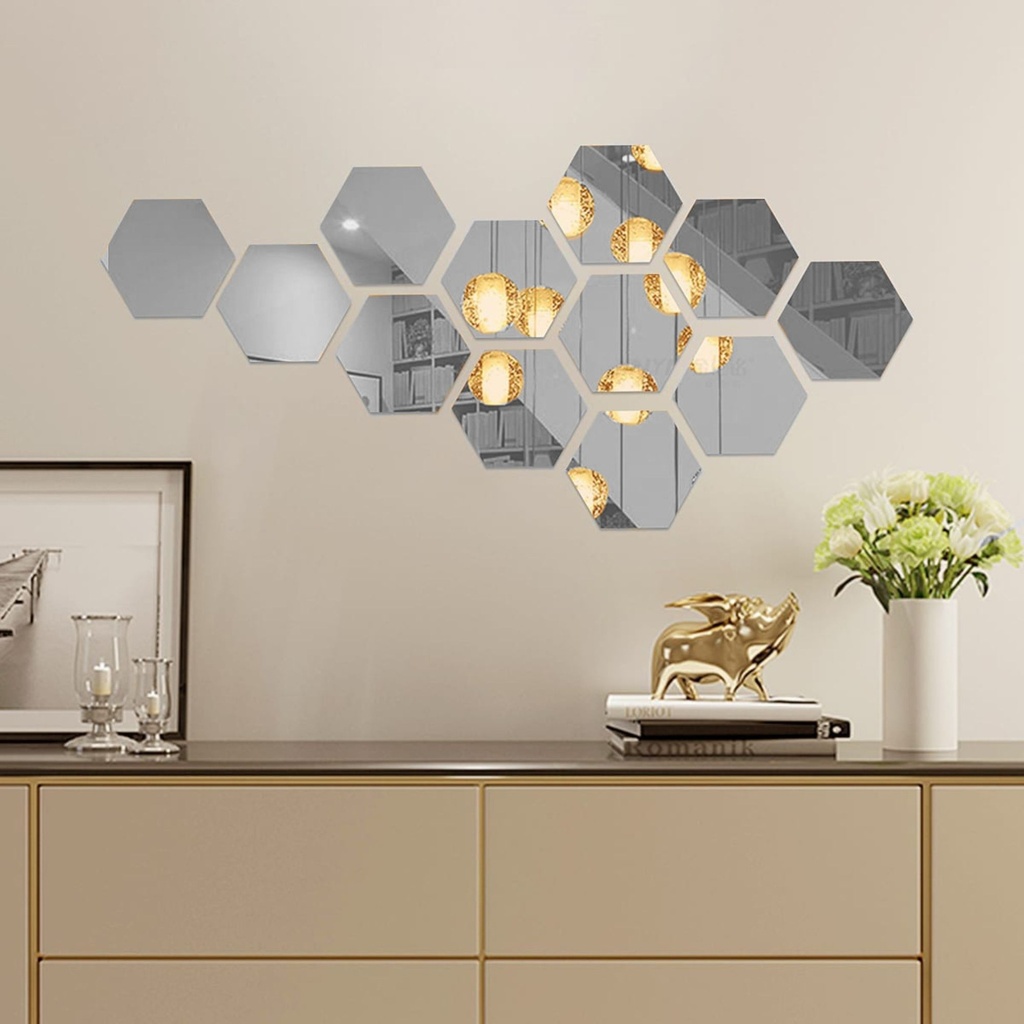 LKA-205 Silver Mirror Sticker