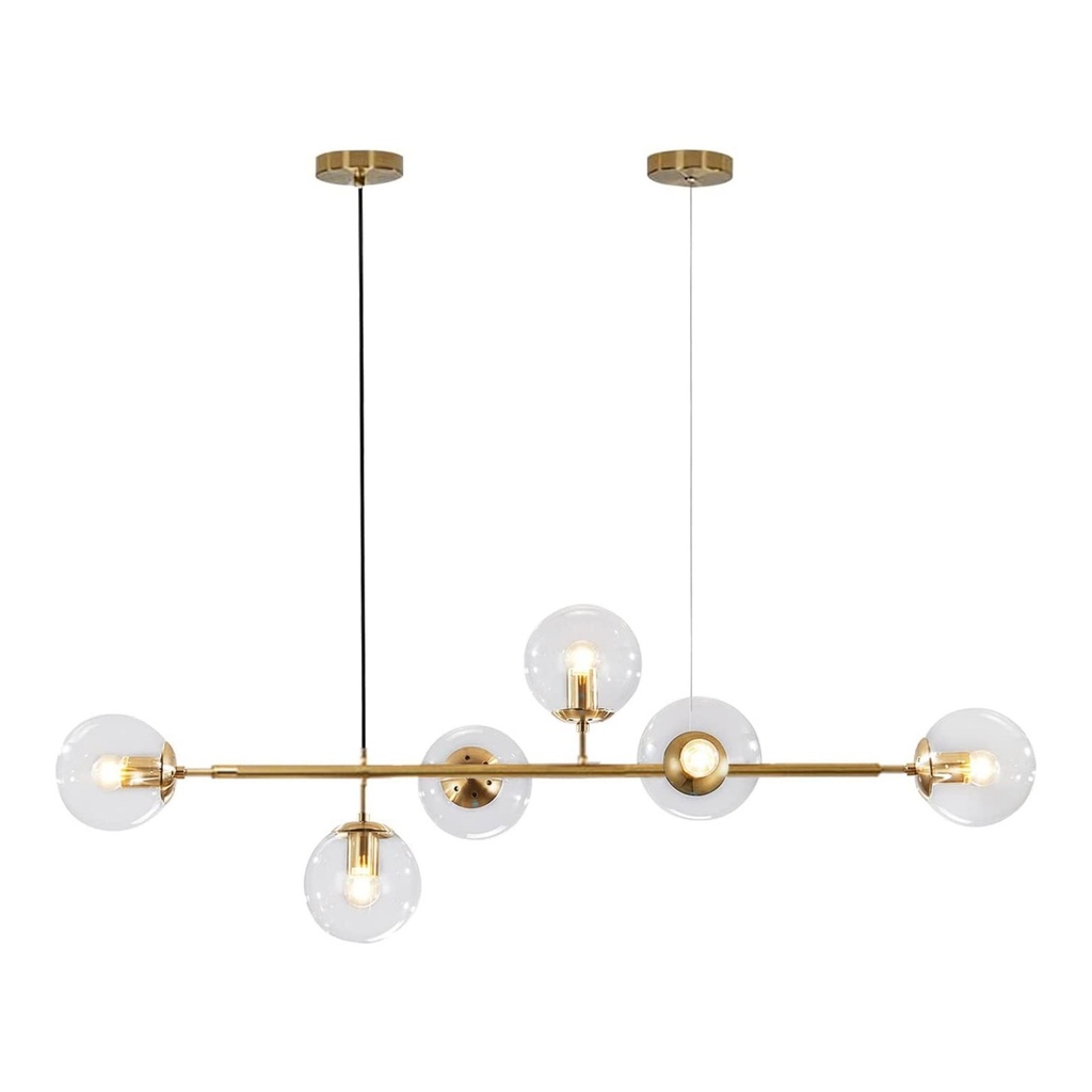 LG2313-6 Gold Pendant Lamp