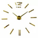 12S003-G DIY Sticker Clock_(Gold)