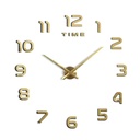 12S008-G DIY Sticker Clock_(Gold)