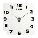 12S008-S DIY Sticker Clock_(Silver)
