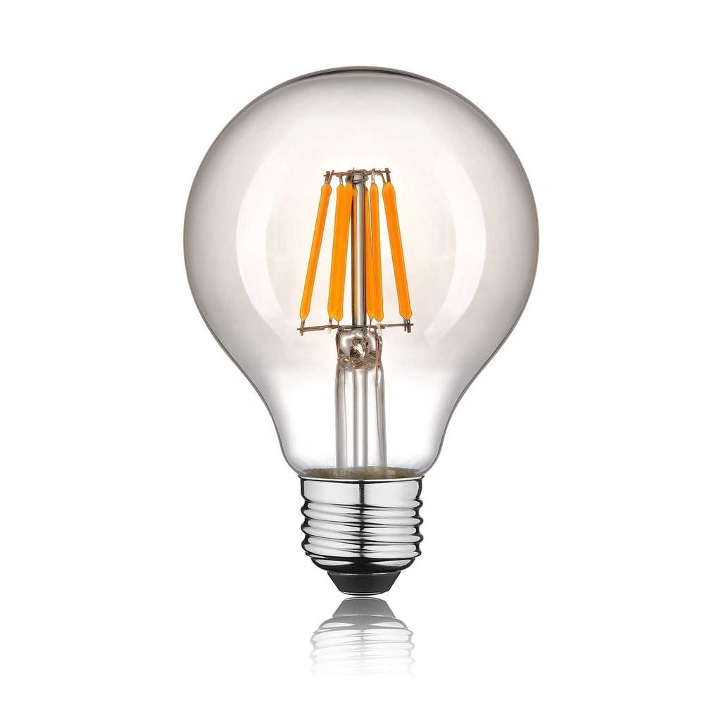 G80 - 8W(2700K)_(Yellow) LED Bulb