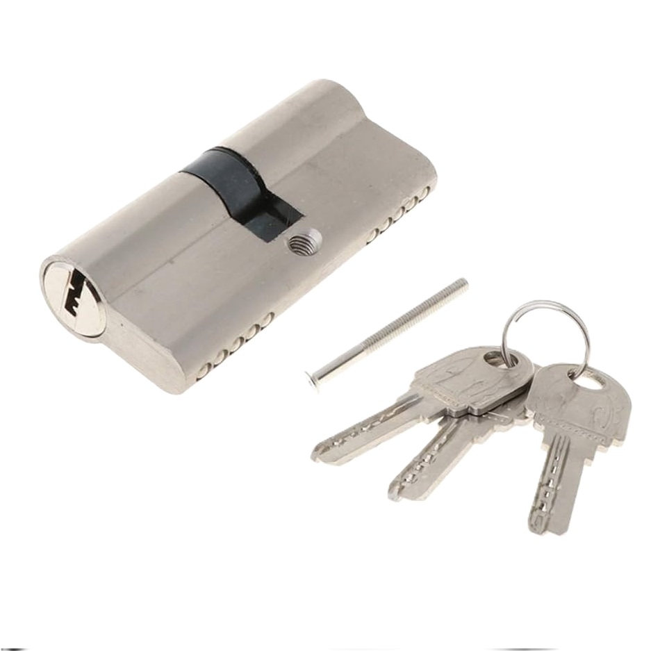 CY001-60_(Silver) Door Cylinder Lock
