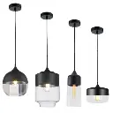 XL3004-4 - Geometric Glass Pendant Lamp