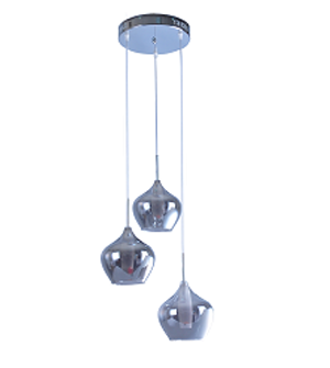 5448/3BL Pendant Lamp_(Black)